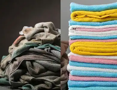Dirty Towels To Clean